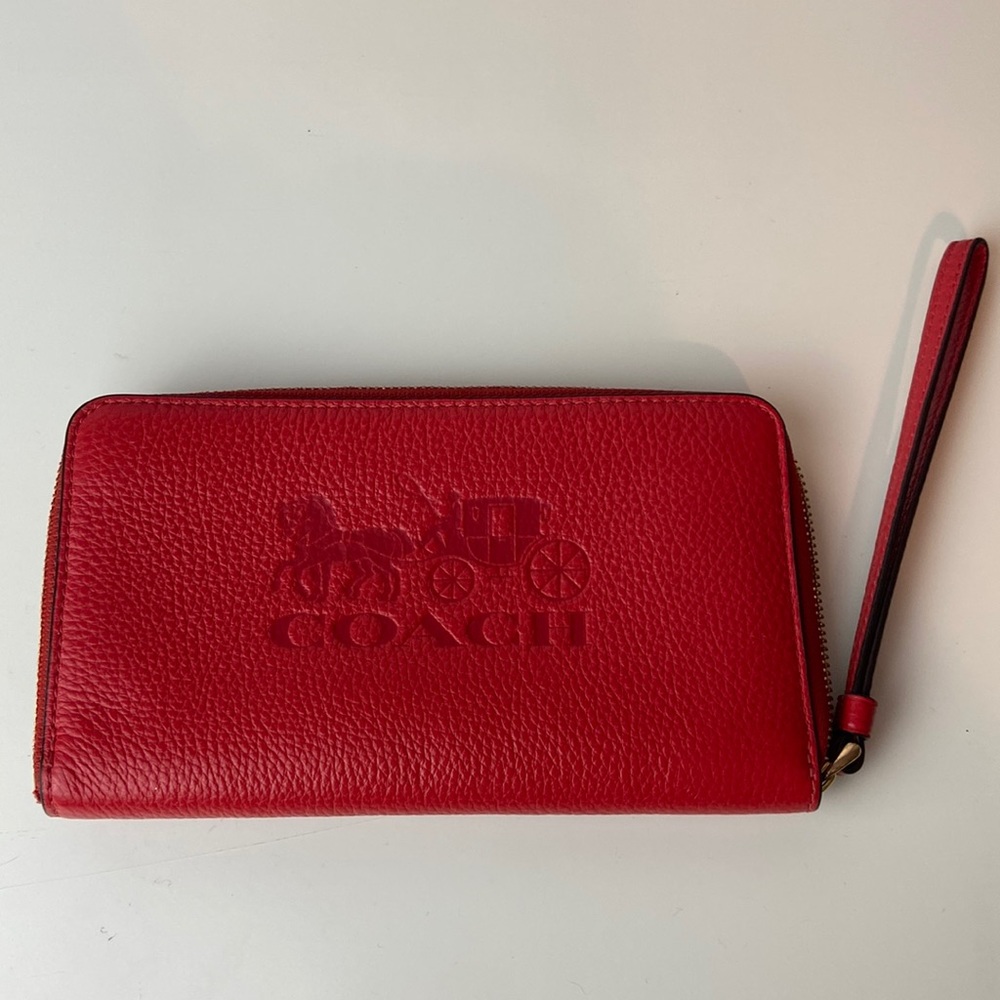 Coach phone wallet wristlet